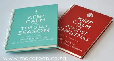 Personalised Festive Planning Journals