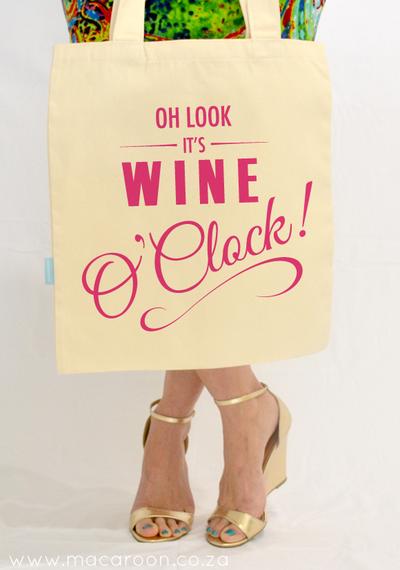 Wine o' clock Totes