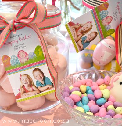Personalised Photographic Easter Stickers