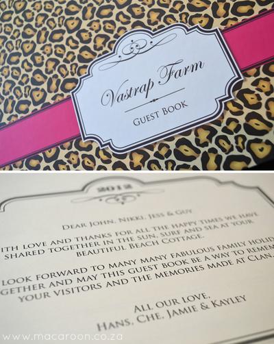 Personalised Guest Books